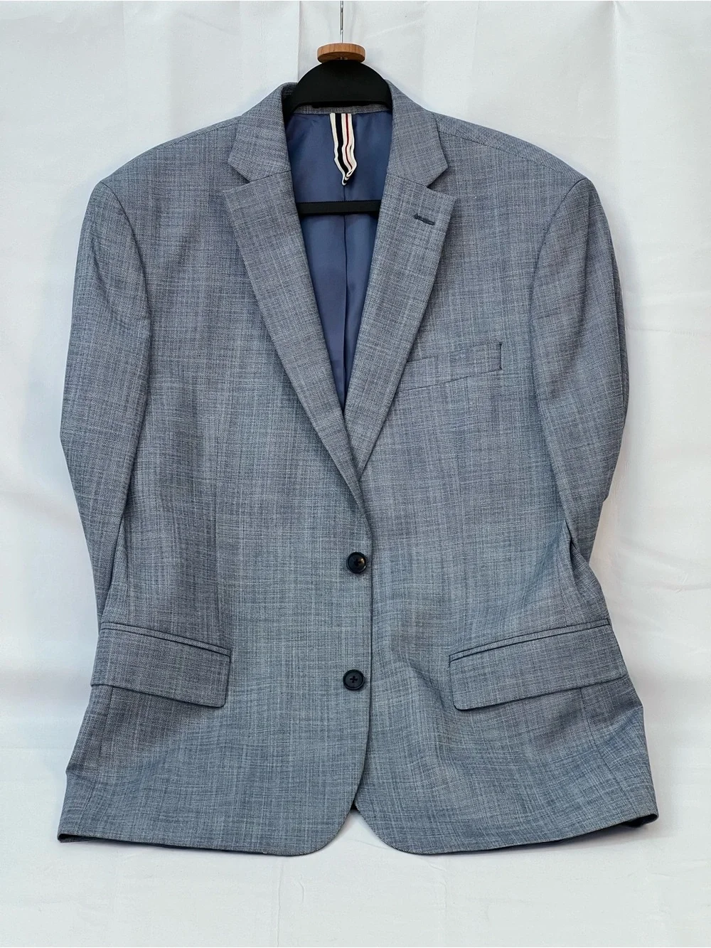 Ben Sherman Light Blue Gray Sport Coat 42R